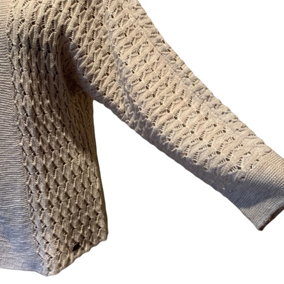 Quiksilver Lightweight Sweater in Natural Beige Size Large - Picture 8 of 14
